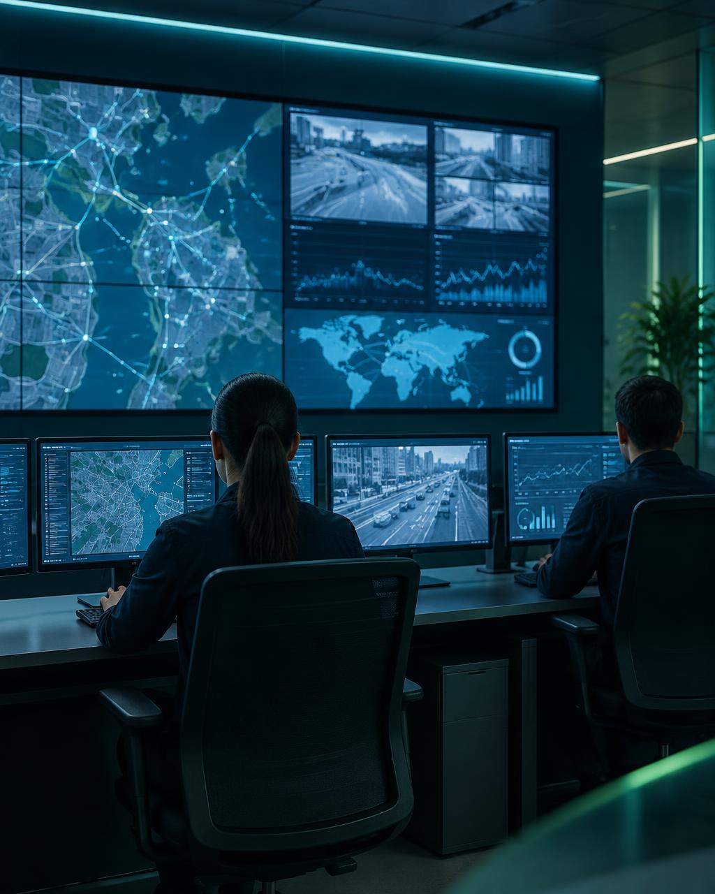 CyberData Pros security professionals monitoring threat dashboards